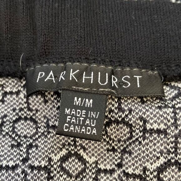 Printed Knit Elastic Wast KneeLength Fitted Skirt - Picture 8 of 8